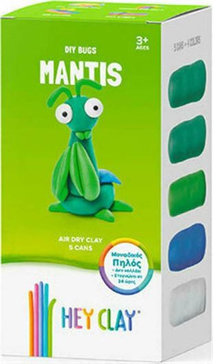 Πηλός Hey Clay Claymates Αλογάκι της Παναγίας Πολύχρωμο