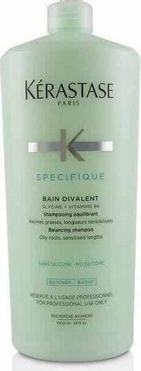 Σαμπουάν Kérastase Specifique Bain Divalent κατά της Σμηγματορροϊκής Δερματίτιδας για Ταλαιπωρημένα Μαλλιά 1000ml