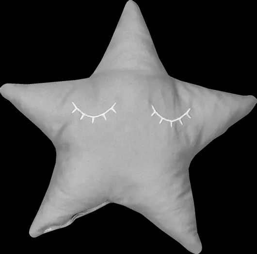 Διακοσμητικό Μαξιλάρι Αστέρι Baby Oliver Des. 115 Γκρι