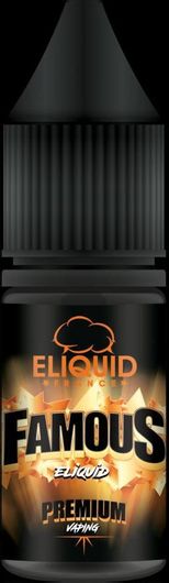 Έτοιμο Υγρό Αναπλήρωσης E-Liquid France Famous 18mg 10ml