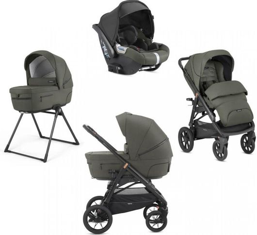 Πολυκαρότσι Inglesina Electa Full Kit System με Cab Tribeca Green/Total Black