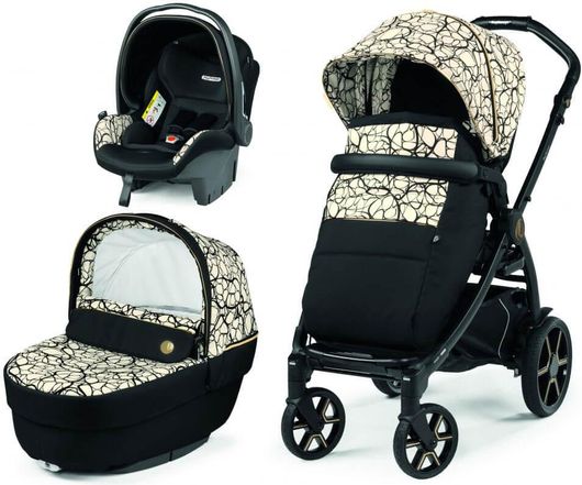 Πολυκαρότσι Peg Perego Veloce SL Modular 3 in 1 Graphic Gold
