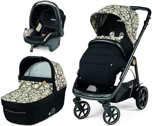 Πολυκαρότσι Peg Perego Veloce SL Modular 3 in 1 Graphic Gold