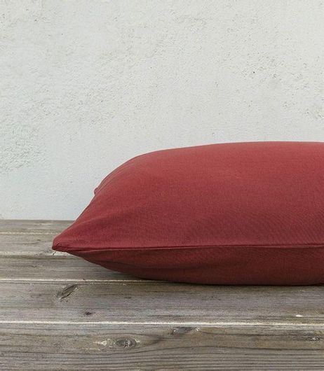 Σετ Μαξιλαροθήκες Nima Naem Stripped 52x72cm Κόκκινο