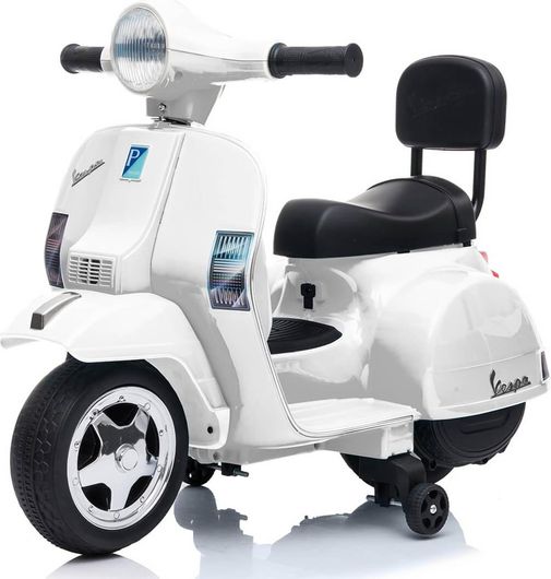 Παιδική Μηχανή Licensed Vespa PX-150 Ηλεκτροκίνητη 6 Volt Λευκό