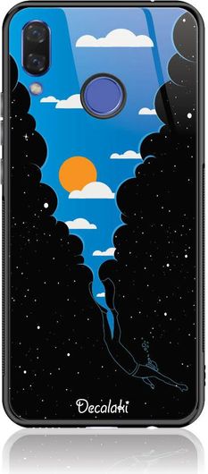 Θήκη Κινητού Decalaki Back Cover για Huawei Nova 3 - Tempered Glass - Skydiving 50355