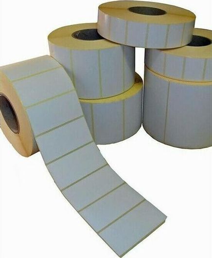 Αυτοκόλλητες Ετικέτες 1000 σε Ρολό για Εκτυπωτή Ετικετών 55x25mm