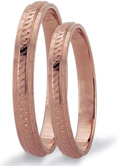 Βέρα Γάμου Goldsmith Χρυσή Λουστρέ Κ9 Ροζ Χρυσό No.111 2.7mm Τιμή ανά Τεμάχιο