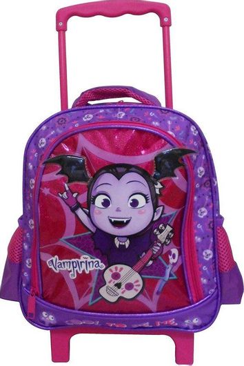 Σχολική Τσάντα Τρόλεϊ Νηπίου Διακάκης Vampirina Μοβ