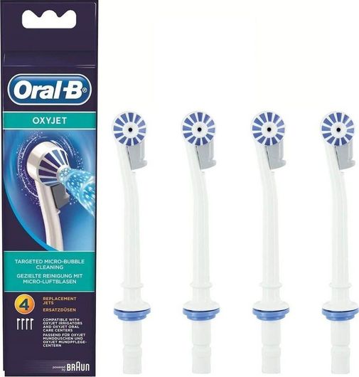 Oral-B Oxyjet Ανταλλακτικές Κεφαλές για Flosser 4τμχ