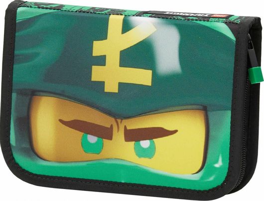Σχολική Κασετίνα Lego Ninjago Γεμάτη με 1 Θήκη Πράσινο