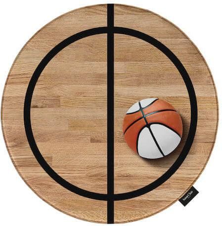 Χαλί Saint Clair Στρογγυλό Softy Hoop 100cm Μπεζ