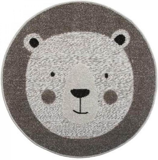 Παιδικό Στρογγυλό Χαλάκι (80 cm) - Bear