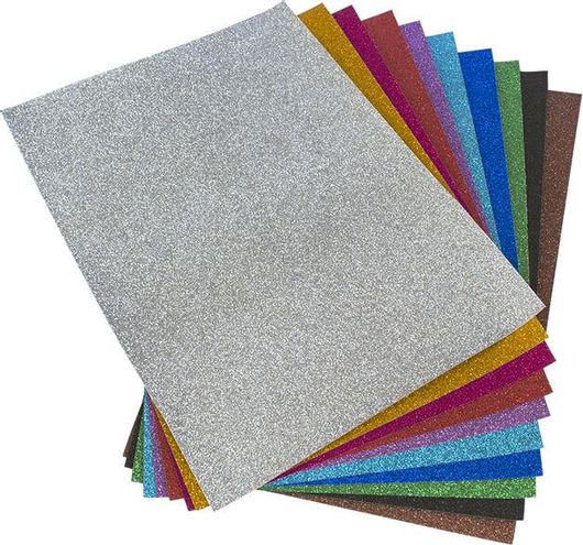 Χαρτόνι Κανσόν Groovy Glitter No3 10 Φύλλα 25x35εκ.