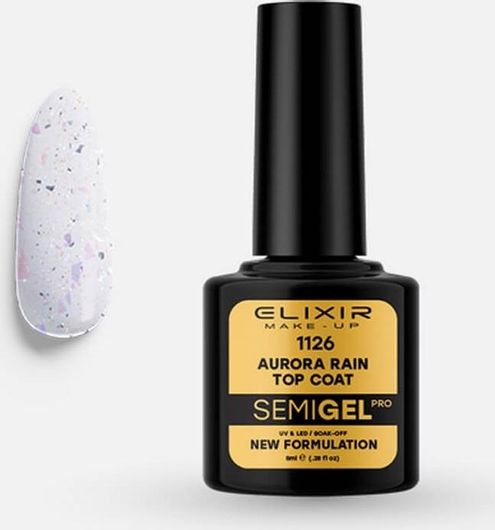 Top Coat Gel Matte Elixir 1126 8ml