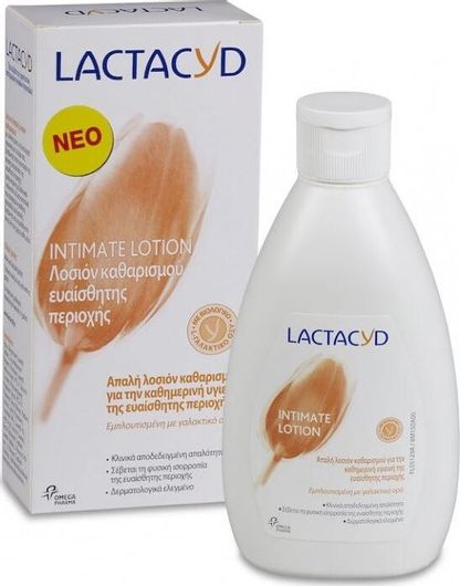 Υγρό Καθαρισμού για την Ευαίσθητη Περιοχή Lactacyd Intimate Washing Lotion 200ml