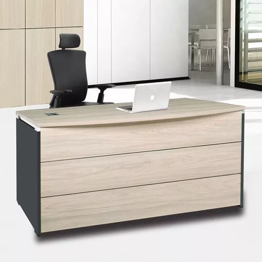 Γραφείο Επαγγελματικό Woodwell Ξύλινο 200x90x75cm