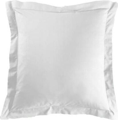 Μαξιλαροθήκη Douceur Oxford Lina 63x63cm Λευκό