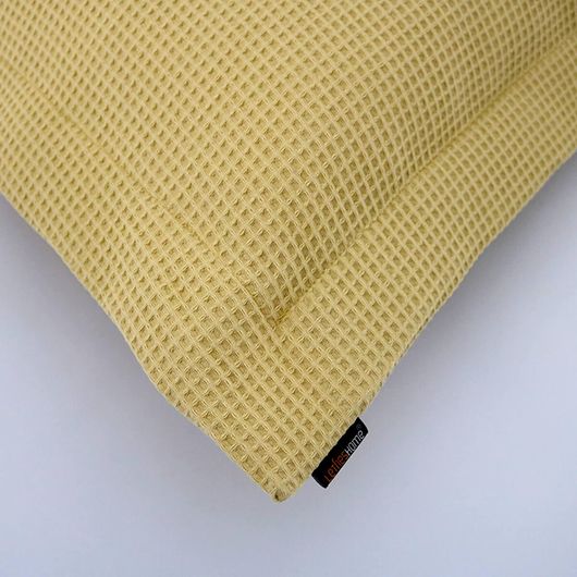 Μαξιλαροθήκη Homelier Σετ 2 Τμχ Favo 50x70cm Κίτρινο