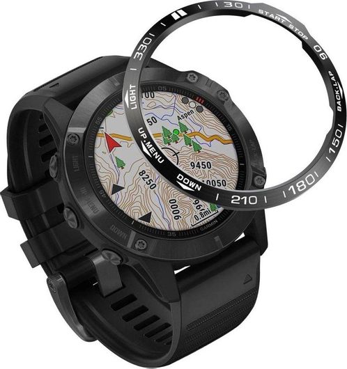 Στεφάνι Προστασίας Tech-Protect Bezel για Garmin Fenix 6X Μαύρο