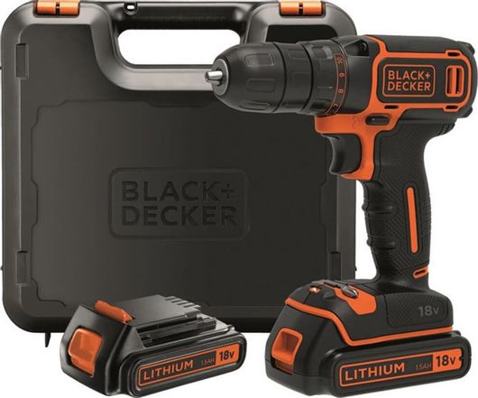 Δραπανοκατσάβιδο Black & Decker Bdcdc18Kb-Qw Μπαταρίας