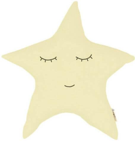 Μαξιλάρι Homelier Αστέρι 35x35cm Εκρού
