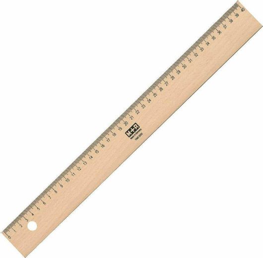 Χάρακας M+R Ξύλινος 40cm