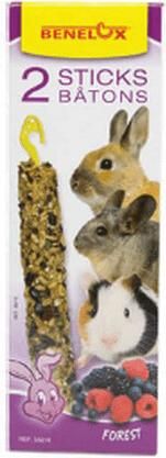 Τροφή για Τρωκτικά Benelux Στικ με Φρούτα του Δάσους 2τμχ