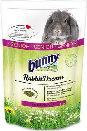 Τροφή για Κουνέλι Bunny Green Dream Senior 750gr