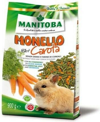 Τροφή για Κουνέλι Manitoba Monello Pellet-Pro 900gr