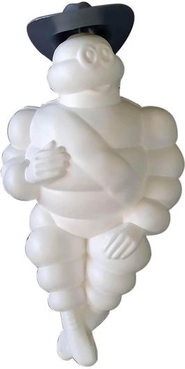 Διακοσμητικό Ανθρωπάκι Michelin με Καπέλο - Μικρό - 23 x 14cm