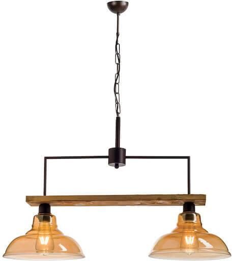 ArkoLight Κρεμαστό Φωτιστικό Μελί με Ντουί E27 77x60εκ.