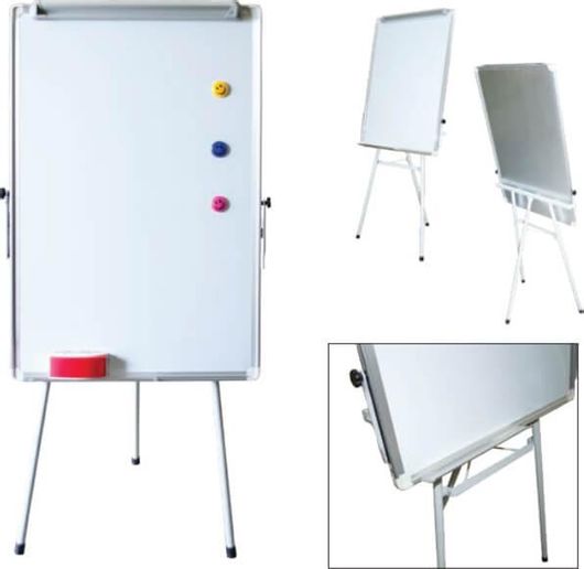 Πίνακας Μαρκαδόρου Spadi Μαγνητικός Σεμιναρίου με Τρίποδο 100x70cm