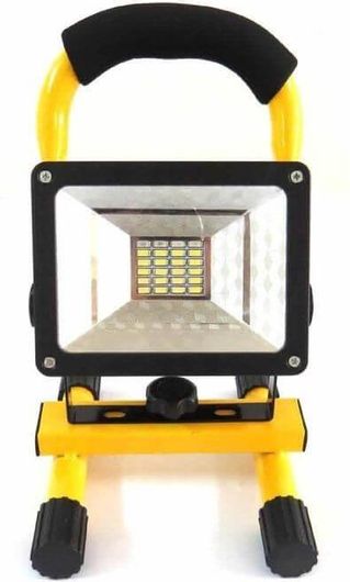 Προβολέας LED W804 Φορητός 30W 2400lm Κίτρινο