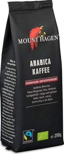 Καφές Φίλτρου Mount Hagen Decaf Bio 250gr