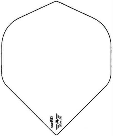 Φτερά για Βελάκια One50 Flight Άσπρο Plain