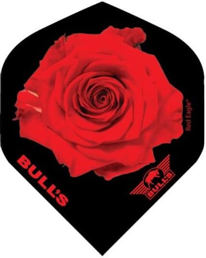 Φτερά για Βελάκια Powerflite D Κόκκινο Rose Μαύρο