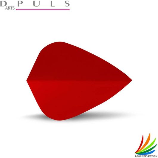 Φτερά για Βελάκια Low Deflection Flights Ldk75 Κόκκινο