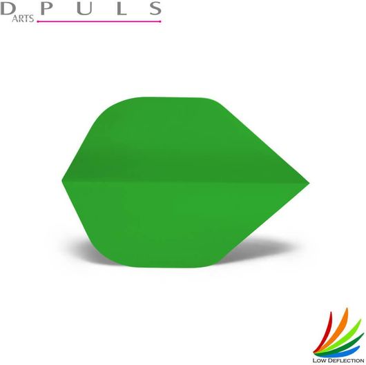 Φτερά για Βελάκια Low Deflection Flights Lds75 Πράσινο