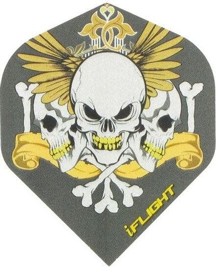 Φτερά για Βελάκια iflight 100Micron Std 3 Skulls