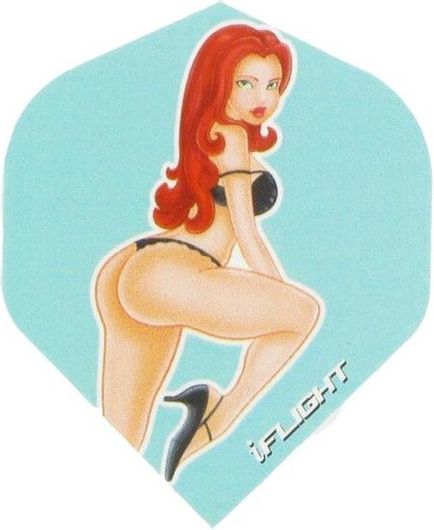 Φτερά για Βελάκια iflight 100Micron Std. Sexy Redhead