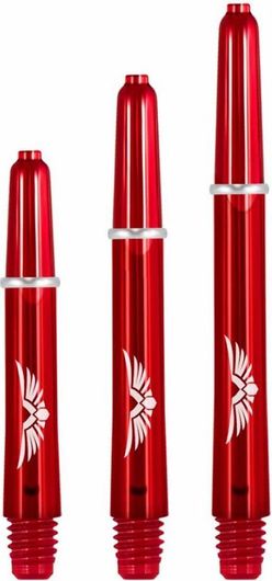 Ουρές για Βελάκια Eagle Claw Shaft Short Κόκκινο