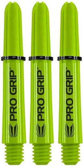 Ουρές για Βελάκια Pro Grip Short Lime Πράσινο