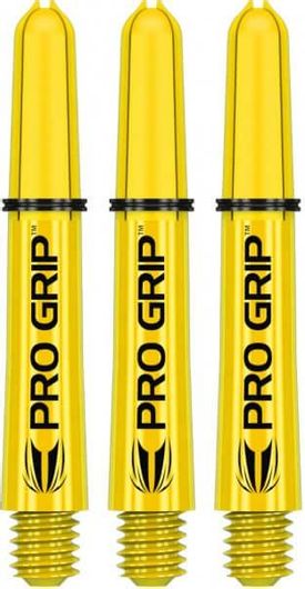 Ουρές για Βελάκια Pro Grip Short Κίτρινο