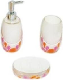 Σετ Μπάνιου Eurocasa 360, 361, 362 Πλαστικό Κόκκινο 3τμχ