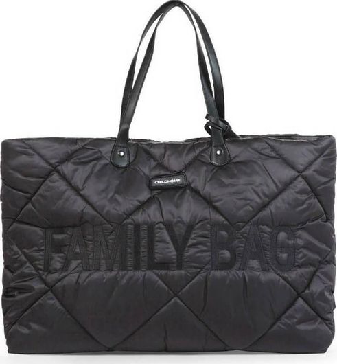 Τσάντα Childhome Family Bag Bagquilted Μαύρο