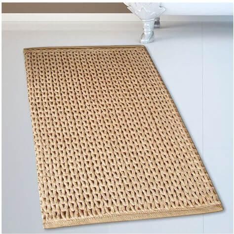 Πατάκι Μπάνιου San Lorentzo Chenille 50x80cm Μπεζ