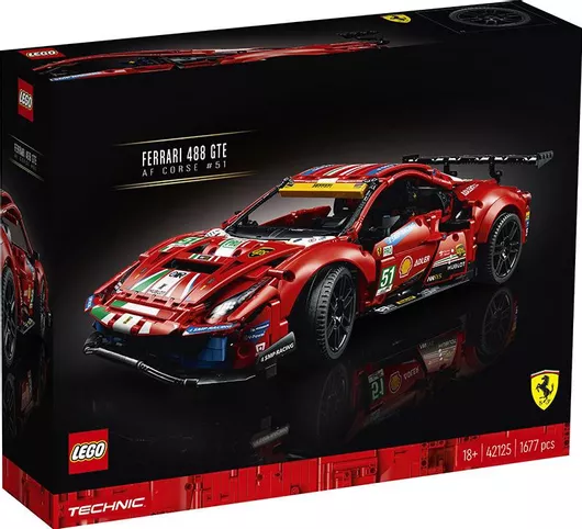 Lego Technic Ferrari 488 GTE για 18+ Ετών #42125