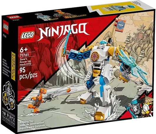 Lego Ninjago Zane's Power Up Mech EVO για 6+ Ετών #71761