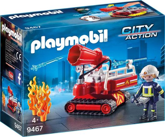 Playmobil City Action Firemen Extinguishing Robot για 4+ ετών